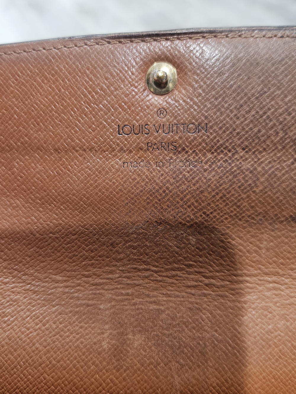 Louis Vuitton Women Wallet - Brown Leather Interior